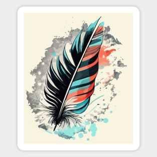 Bird Feathers Magnet